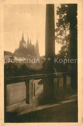 AK / Ansichtskarte Prag_Prahy_Prague Hradschin Prag_Prahy_Prague