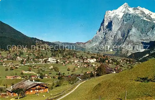 AK / Ansichtskarte Grindelwald Wetterhorn Grindelwald