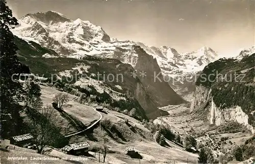 AK / Ansichtskarte Interlaken_BE Lauterbrunnen Jungfrau Interlaken_BE