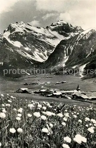 AK / Ansichtskarte Sertig_Doerfli Plattenhorn Hoch Ducan Sertig Doerfli