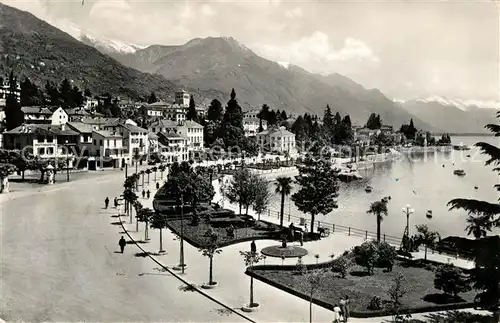 AK / Ansichtskarte Muralto_TI Uferpromenade Muralto_TI