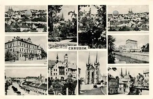 AK / Ansichtskarte Chrudim Stadtansichten Chrudim