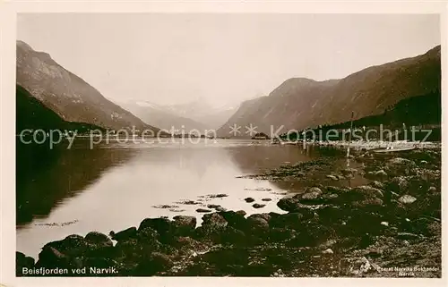 AK / Ansichtskarte Narvik Beisfjorden ved Narvik Narvik