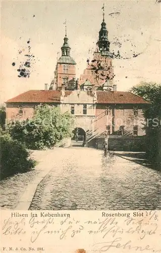 AK / Ansichtskarte Kobenhavn Rosenborg Slot Kobenhavn