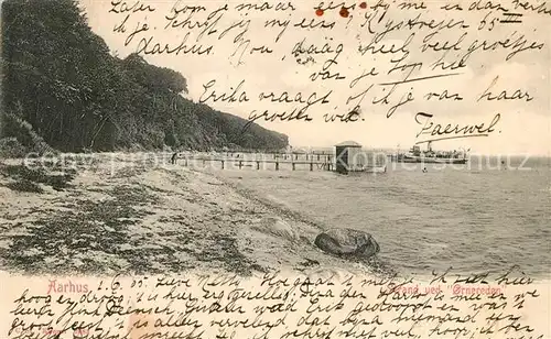 AK / Ansichtskarte Aarhus Strand ved Ornereden Aarhus