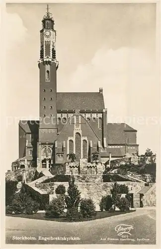 AK / Ansichtskarte Stockholm Engelbrektskyrkan Stockholm