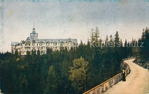 AK / Ansichtskarte Christiania Voksenkollen Sanatorium Christiania