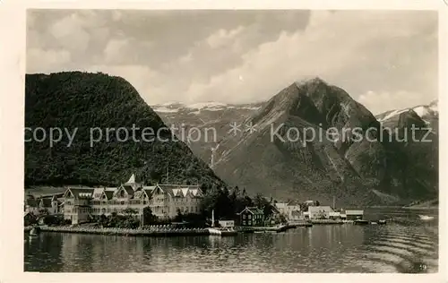 AK / Ansichtskarte Balholm Kviknes Hotel Balholm