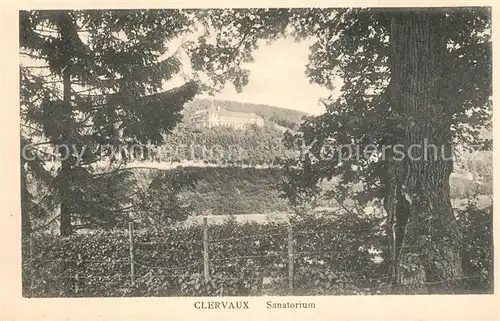 AK / Ansichtskarte Clervaux Sanatorium Clervaux