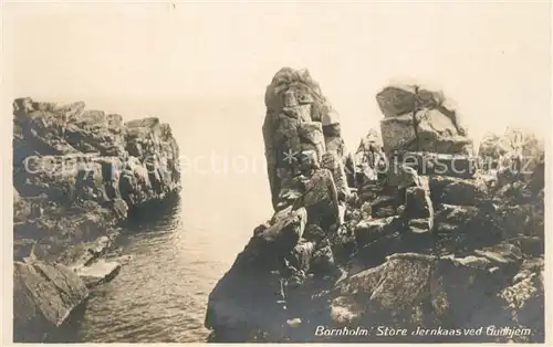 AK / Ansichtskarte Bornholm Store dernkaas ved Gudhjem Bornholm