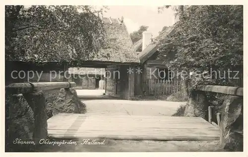AK / Ansichtskarte Skansen_Stockholm Oktorpsgarden Halland Skansen_Stockholm