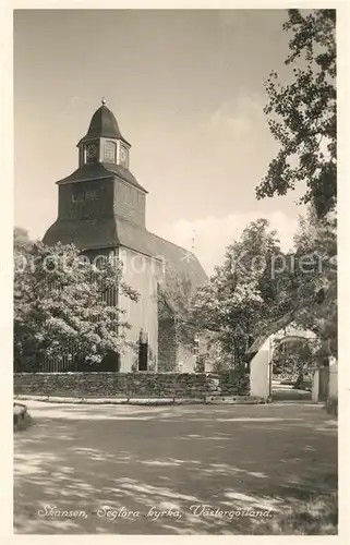 AK / Ansichtskarte Skansen_Stockholm Segfora kyrka Vaestergoetland Skansen_Stockholm