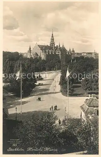 AK / Ansichtskarte Stockholm Flordiska Museet Stockholm