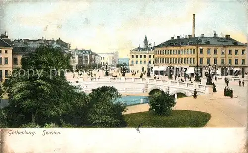 AK / Ansichtskarte Gothenburg_Schweden Teilansicht Gothenburg Schweden