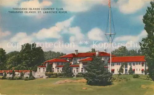 AK / Ansichtskarte Montreal_Quebec Thousand Islands Country Club Montreal Quebec
