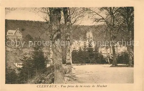 AK / Ansichtskarte Clervaux Vue prise de la route de Mecher Clervaux