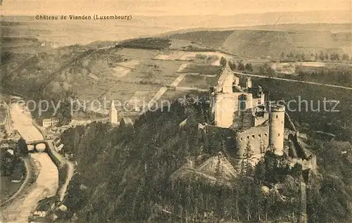 AK / Ansichtskarte Luxembourg Chateau de Vianden Luxembourg