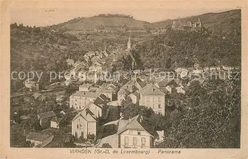 AK / Ansichtskarte Vianden Panorama Vianden