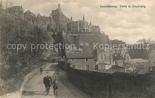 AK / Ansichtskarte Luxembourg Partie du Neuenweg Luxembourg