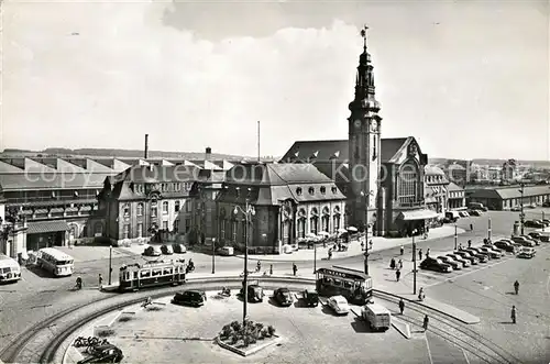 AK / Ansichtskarte Luxembourg La Gare Centrale Luxembourg