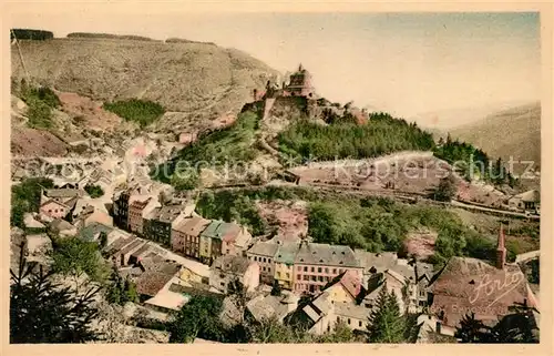 AK / Ansichtskarte Vianden Vue prise de la route de Diekirche Vianden