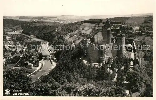 AK / Ansichtskarte Vianden Vue generale aerienne  Vianden
