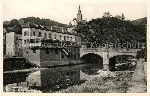 AK / Ansichtskarte Vianden Les Ruines du Chateau Vianden