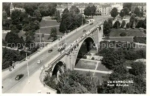 AK / Ansichtskarte Luxembourg Pont Adolphe Luxembourg