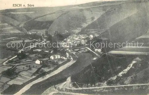 AK / Ansichtskarte Esch sur Sure Vue generale aerienne Esch sur Sure