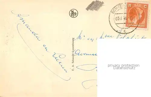 AK / Ansichtskarte Echternach Panorama et la Sure Echternach