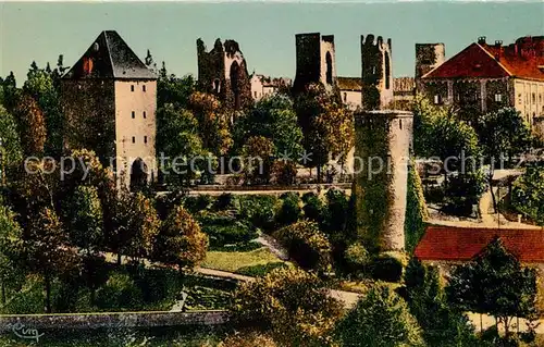 AK / Ansichtskarte Luxembourg Les Tours du Plateau du Rham Luxembourg