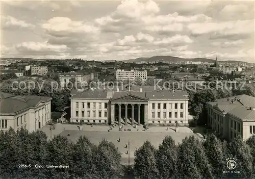 AK / Ansichtskarte Oslo_Norwegen Universitetet Universitaet Oslo Norwegen