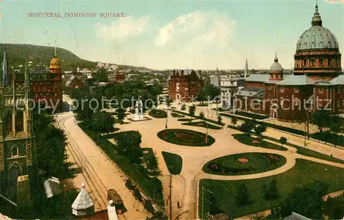 AK / Ansichtskarte Montreal_Quebec Dominion Square Montreal Quebec