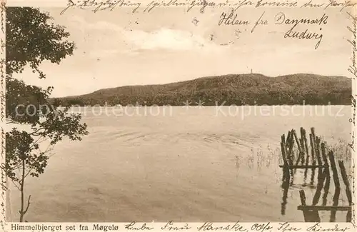 AK / Ansichtskarte Himmelbjerget set fra Mogelo Himmelbjerget