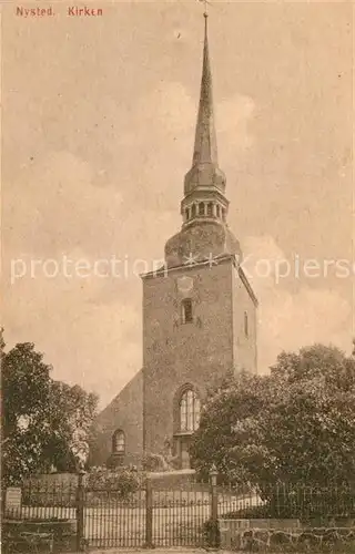 AK / Ansichtskarte Nysted Kirken Nysted