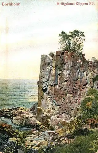 AK / Ansichtskarte Bornholm Helligdoms Klippen Bornholm