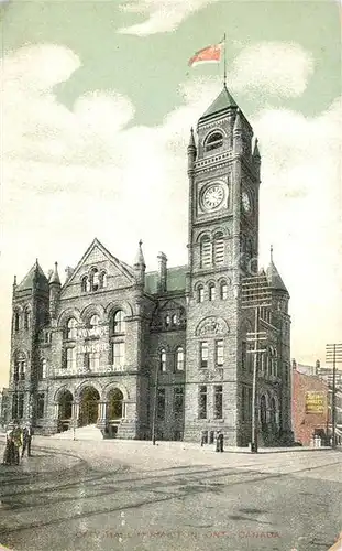 AK / Ansichtskarte Hamilton_Ontario Or Ty Hall Hamilton Ontario