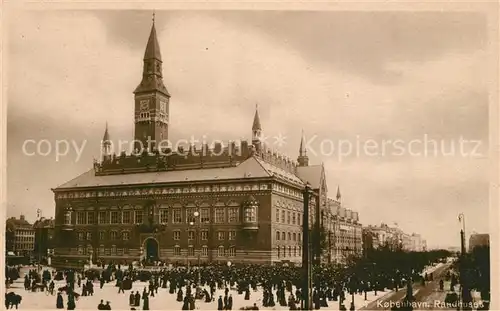 AK / Ansichtskarte Kopenhagen Raadhuset Kopenhagen