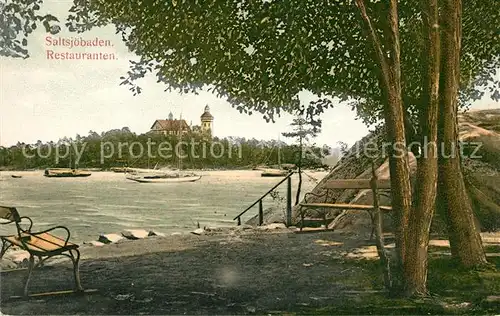 AK / Ansichtskarte Saltsjoebaden Restauranten Saltsjoebaden