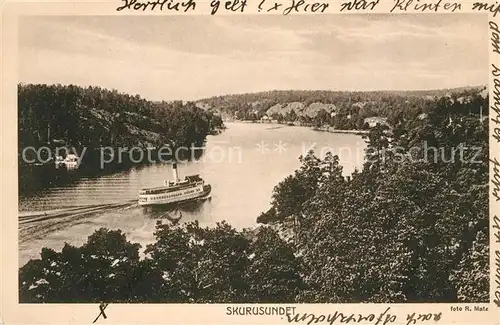 AK / Ansichtskarte Skurusund  Skurusund