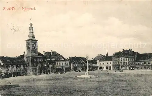 AK / Ansichtskarte Slany Schloss Slany