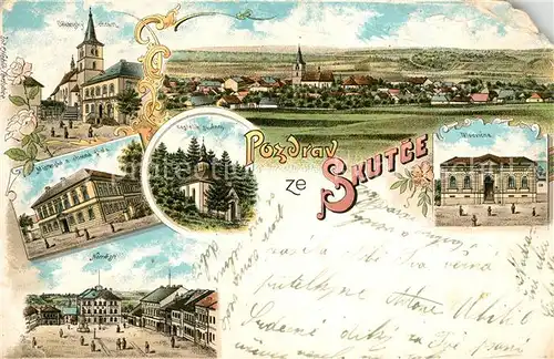 AK / Ansichtskarte Skutce Stadtansichten Skutce