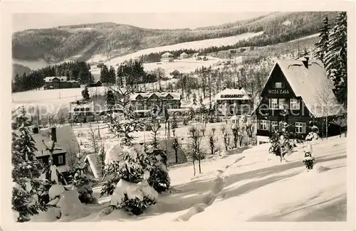 AK / Ansichtskarte Spindleruv_Mlyn_Spindlermuehle Winterlandschaft Spindleruv_Mlyn