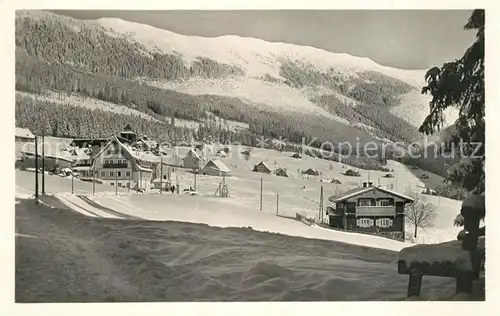 AK / Ansichtskarte Spindleruv_Mlyn_Spindlermuehle Winterlandschaft Spindleruv_Mlyn