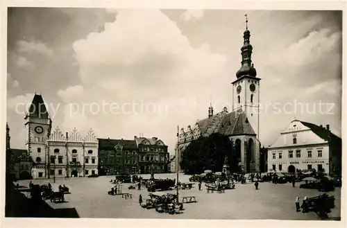 AK / Ansichtskarte Tabor Kirche Marktplatz Tabor