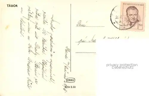 AK / Ansichtskarte Tabor Stadtansicht Tabor