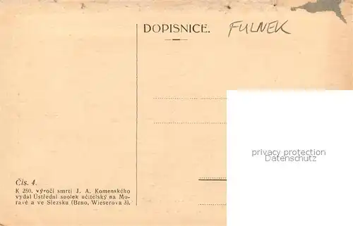AK / Ansichtskarte Fulnek Kirche  Fulnek