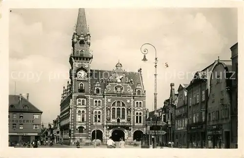 AK / Ansichtskarte Frydlant Stalingradske Platz Rathaus Frydlant