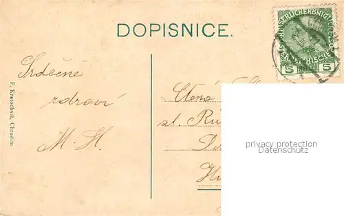 AK / Ansichtskarte Chrudim Kirche Panorama Chrudim