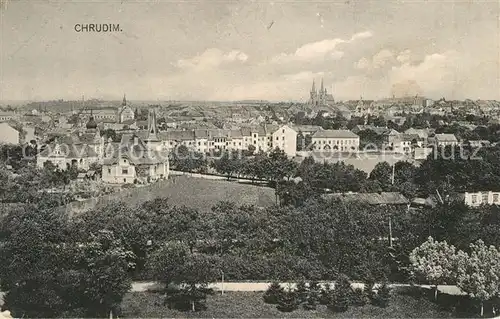 AK / Ansichtskarte Chrudim Panorama Chrudim